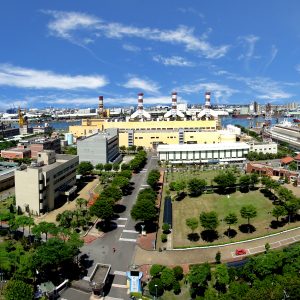 高雄南部火力發電廠全景圖　出處：台灣電力股份有限公司