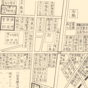 圖片出處：《大日本職業別明細圖No.185：屏東．旗山．九曲堂．鳳山．潮州．枋寮．東港．恆春》出版年代：1929